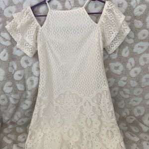 Lace Off the Shoulder Dress